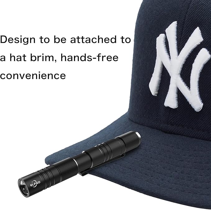 Rechargeable Pen Light Flashlight, Zoomable LED Penlight Flashlight 3 Modes, 350 Lumens Pocket Size Clip Flash Light Small Mini Handheld Slim Pen Light for Nurse, Inspection, Repair, Emergency