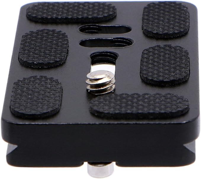 PU-70 70mm Universal Quick Release QR Plate with D-Ring Screw for Tripod Monopod Ball Head DSLR Camera, Arca-Swiss Compatible