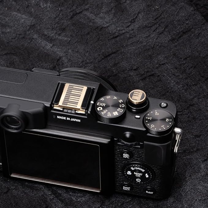 Camera Shutter Button, Soft Shutter Button for Fuji-Film X100 X100S X-10 X20 X-E1 XT10 XT20 XE2S X100F X100VI Nikon ZF