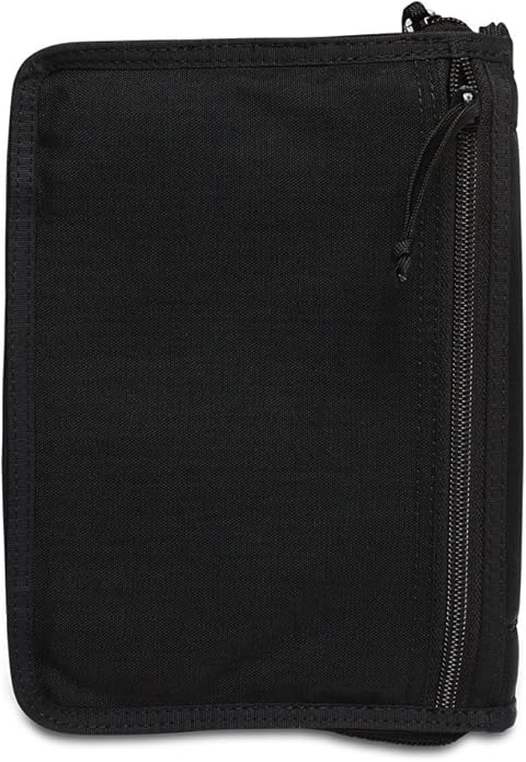 Tactical Notebook Covers | Field Data Cover System | Heavy Duty Zippered Organizer | Fits Notebooks 5” x 7.5” to 5.5” x 8.25"