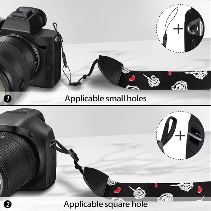 GLENLCWE Camera Strap, Camera Strap for Photographers Neck Strap Replacement Fit Most Cameras
