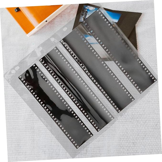 10pcs Heavy Duty Film Negative Sleeves for Storage Supplies Archival Photo Holders