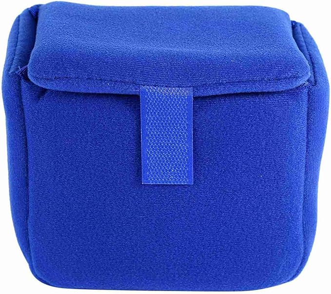 DLSR Camera Bag, Insert Pad Shockproof Insert Protection Camera Case Bag Organizer Accessory for Photographing Padded Camera Pouch Camera Insert Bag (Blue)