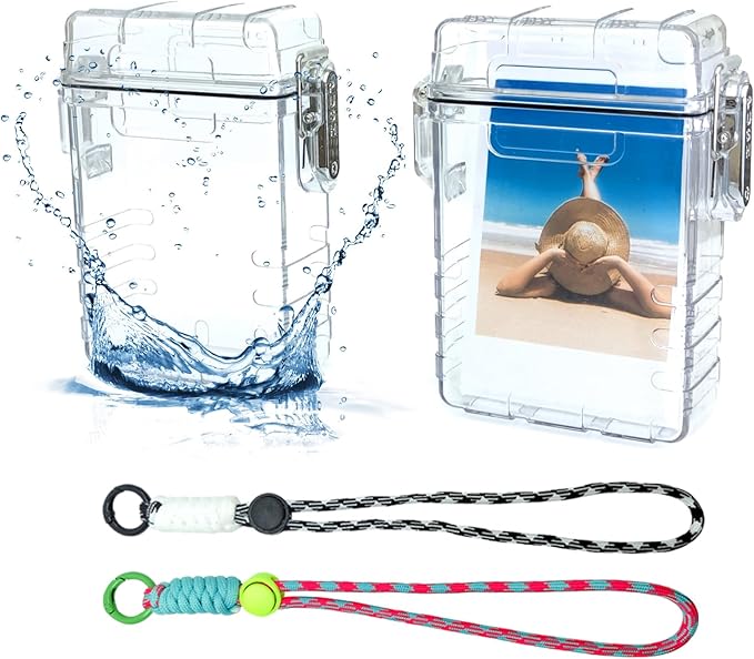 2 Set Picture Holder Storage Case for Fujifilm Instax Mini 12/11/99/40/9/7+/EVO 3 Inch Photo Pouch Instant Camera Film Accessories Travel Photo Holder Protective Case