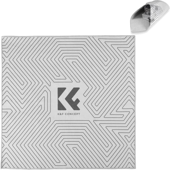 K&F CONCEPT Lens Camera Protective Wrap, Anti-scratch Lens protector, Magic Self-Adhesive Cloth Camera Wrap for Camera Lens/DSLR/Accessories