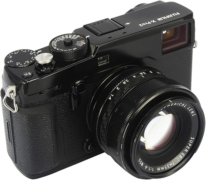 Haoge Metal Shutter Release Button for Fujifilm XM5 XE5 X-E4 X-E2S X-E3 X-T2 X-T3 X-T10 X-T20 X-Pro1 X-Pro2 X100 X100T X100S X100F X100VI X100V and Leica M6 M7 M9 M10 M-E M-P Concave Surface Silver