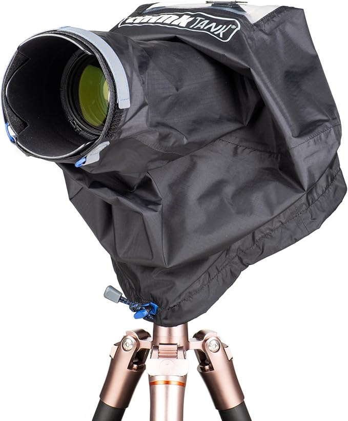 Think Tank Emergency Rain Covers for DSLR and Mirrorless Cameras with 70-200mm Lens - Medium (Black)