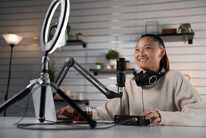 Audio-Technica AT-UMX3 USB Desktop Audio Mixer
