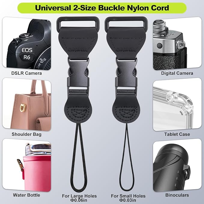 Universal Shoulder Strap, Sandwich Mesh Padded Neck Lanyard, Replacement Comfortable Bag Strap for Camera, Cellphone Tablet,iPad, Laptop, Luggage Bag, Binocular(Khaki)