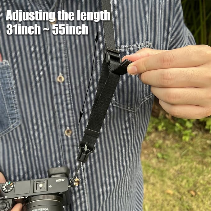 FEFUE Quick Magnetic Buckle Camera Shoulder Strap Lanyard Camera Straps for Photographers for Magnetic Camera Neck Strap
