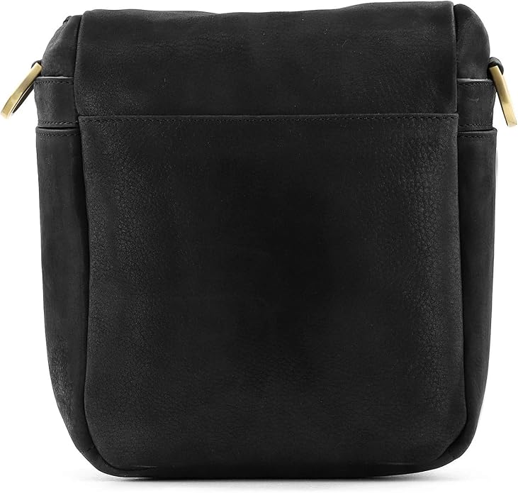 MegaGear Genuine Leather Camera Messenger Bag Mirrorless Portable electronic device cover