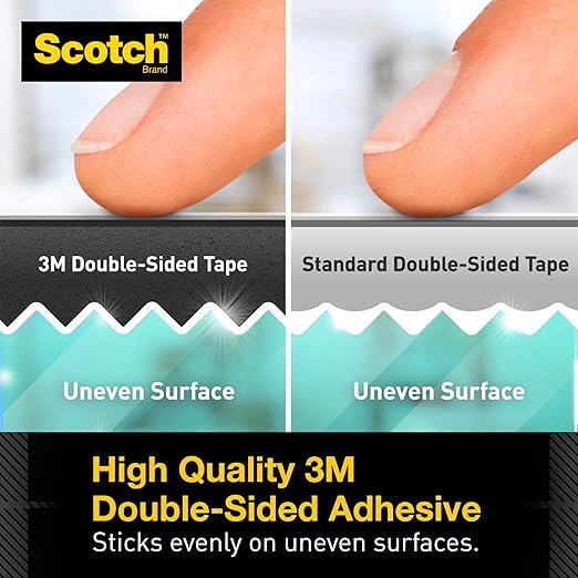 Scotch Photo Splits, Double-Sided Adhesive Squares, Acid-Free, Photo Safe, 1000 Count (Pack of 6)