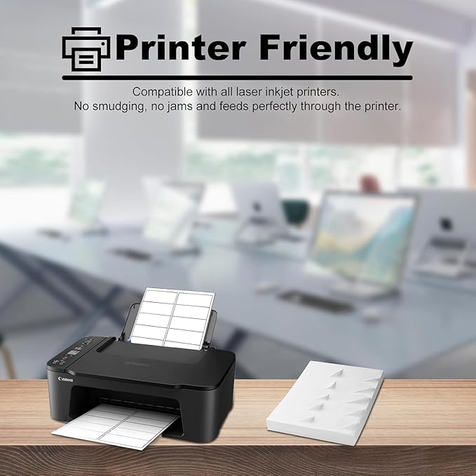 LabelMore 10 up Labels 2'' x 4" Shipping Address Labels for Laser and Inkjet Printers (4,000 Sheets, 40,000 Labels)