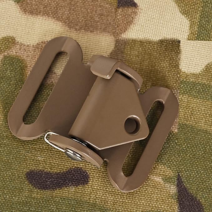 Cam Buckle Quick Adjust Spring Loaded Cam Lock Buckle Non-slip Buckle for 1 Inch Webbing Backpack Sling Bag Straps