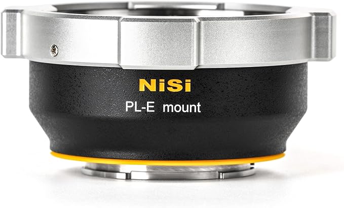 NiSi - Athena PL to E Mount Adapter - High Precision Converter for Using PL Lenses on Sony E Mount Cameras - Enhanced Cinematic Performance and Creative Flexibility - Camera & Photography Accessories