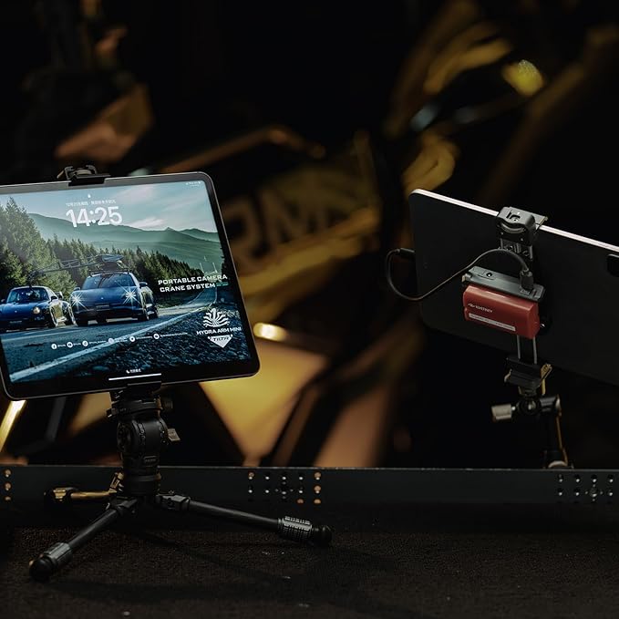 Tilta Multi-Functional Mounting Clamp Compatible with Apple iPad in Black | TA-MMC-AI-B
