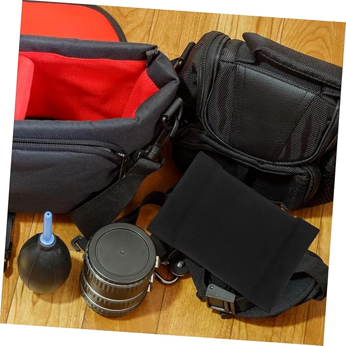 2pcs Camera Bag Dividers Inserts Padded Camera Bag Organizer Secure Attachment for Outdoor Photography