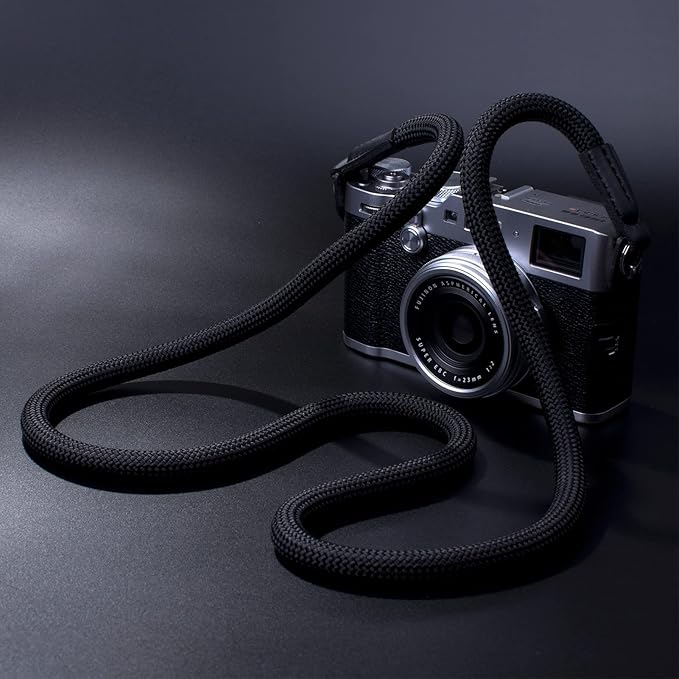 Vintage Camera Neck Strap,Nylon Rope Camera Shoulder Straps for Photographers Film DSLR