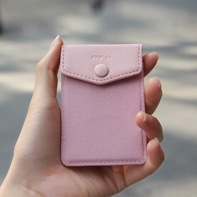 Ultra-Slim Self Adhesive Credit Card Leather Wallet