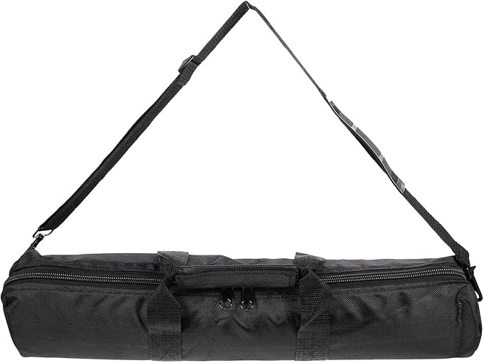 Thickened Tripod Carrying Bag with Padded Sponge Lining Portable Photography Equipment Pouch Lightweight Shoulder Strap Case for Mic Stand and Camera Tripods