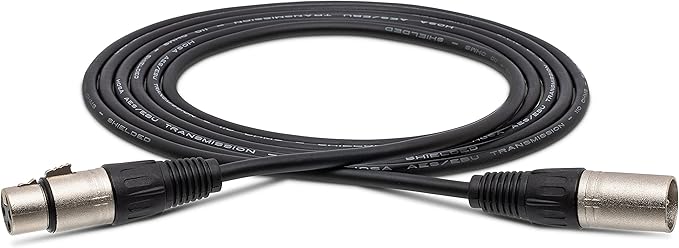 Hosa EBU-050 Hosa XLR3F to XLR3M AES/EBU Cable, 50 Feet
