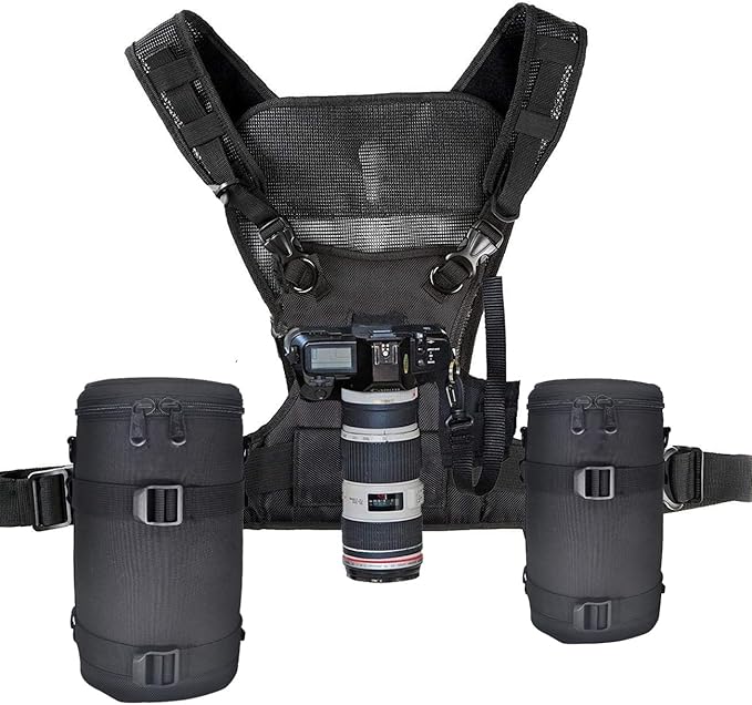 Nicama LB3 Deluxe Water-Resistant Camera Lens Pouch Case for Canon EF 100-400mm 100-500 70-200 180mm RF 600 Tamron SP 70-300mm FE 90mm Nikon AF-S 70-200mm & More, Lens Protective Bag