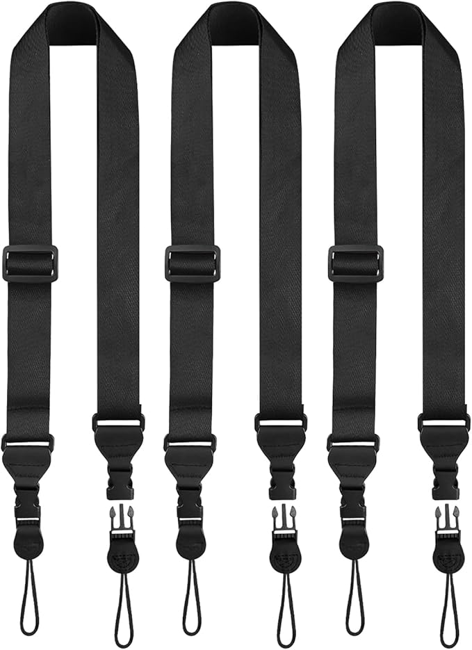 3 Pack Nylon iPad Strap, Adjustable Camera Neck Strap, Comfortable Shoulder Strap for iPad, Cellphone Tablet, Camera, Laptop, Binocular, Luggage Bag