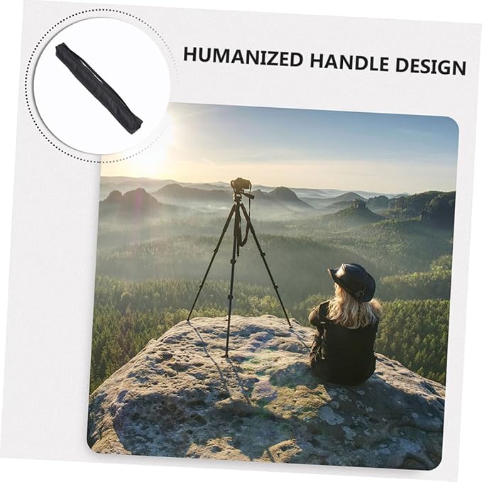 Padded Tripod Bag Carrying Case with Shoulder Strap 35.43 Inch Oxford Cloth Tripod Carrier for Photography Equipment and Light Stands