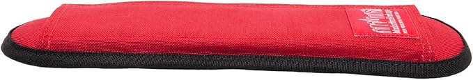 Manhattan Portage Shoulder Pad Hook & Loop Strap with Thick Padding Adjustable 2.5 Inches Wide 1000D Cordura Comfort (Red)