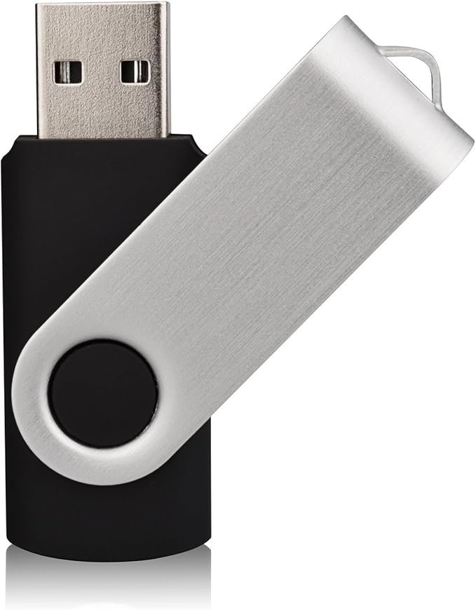 50 Pack 16GB USB Flash Drives - 50 Pack USB 2.0 Memory Sticks - Black