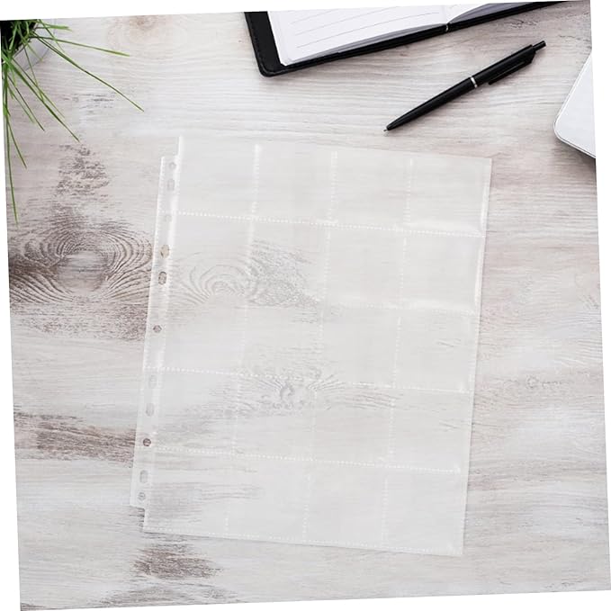 30pcs Acid Film Negative Holder Sleeves Storage Binder for Organizing Film Negatives Portable Document Storage for Preservation and