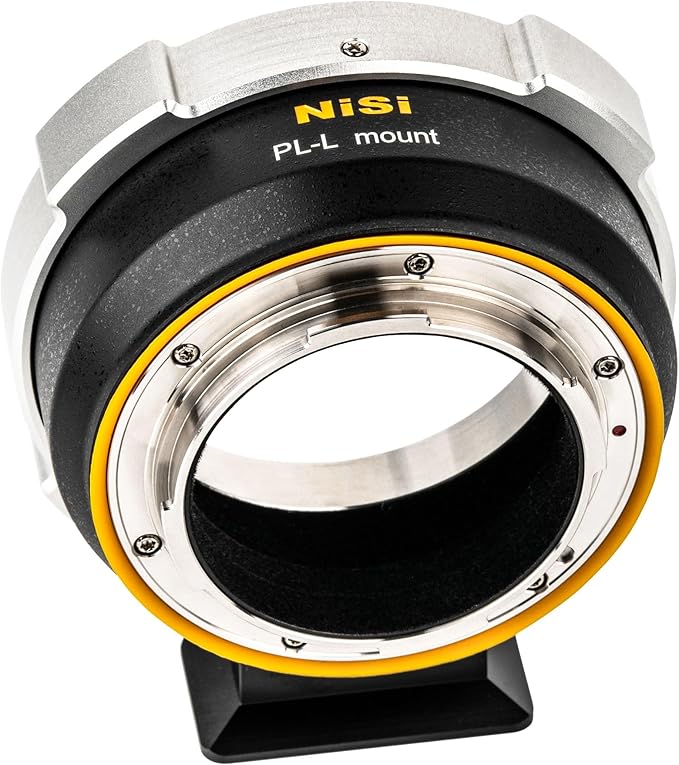 NiSi- Athena PL-L Mount Lens Adapter - High Precision Converter for Using PL Lenses on Leica L Mount Cameras - Enhanced Cinematic Performance and Creative Flexibility - Camera & Photography Accessory