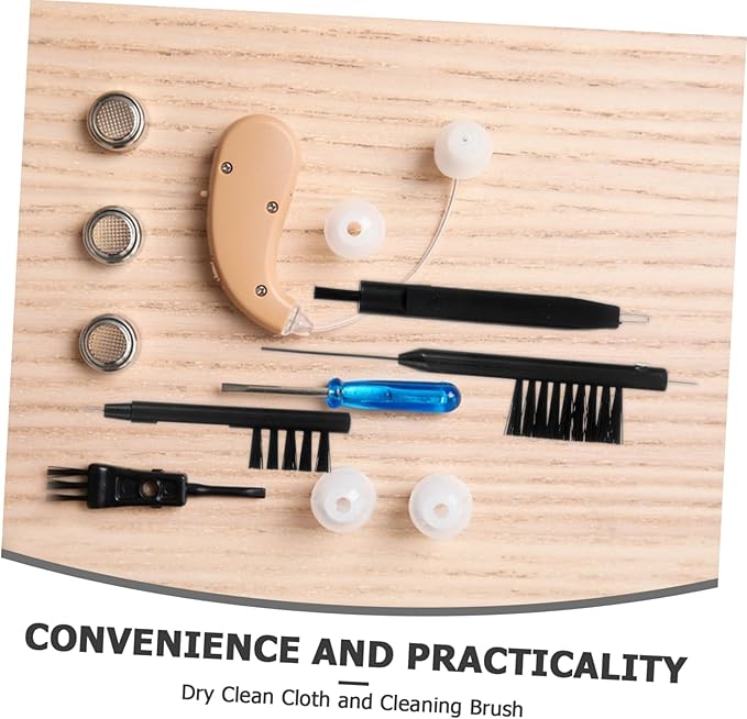 Baluue 1set Cleaning Essentials Kit Maintenance Set Brushes Dry Cleaning Cloth Ventilation Rod and Screwdriver for and Care