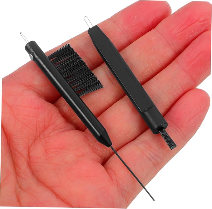 Baluue 1set Cleaning Essentials Kit Maintenance Set Brushes Dry Cleaning Cloth Ventilation Rod and Screwdriver for and Care