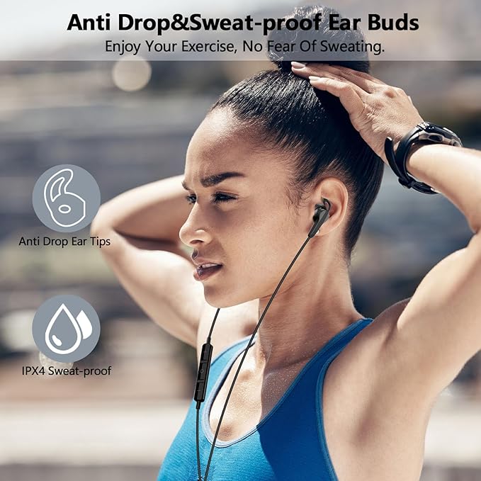 iMangoo for Apple/Android Wired Headphones USB C Earbuds HiFi Sound Earphones with DAC Chip with Microphone for iPhone 17 Air 16 15 Pro Max, Type C Ear Buds USBC Headset for Samsung S26 S25 S24 Black