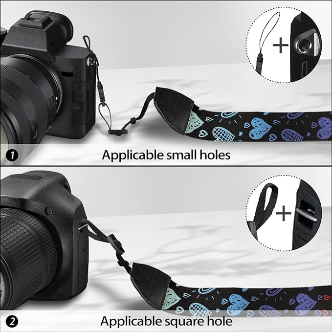 GLENLCWE Camera Strap, Camera Strap for Photographers Neck Strap Replacement Fit Most Cameras