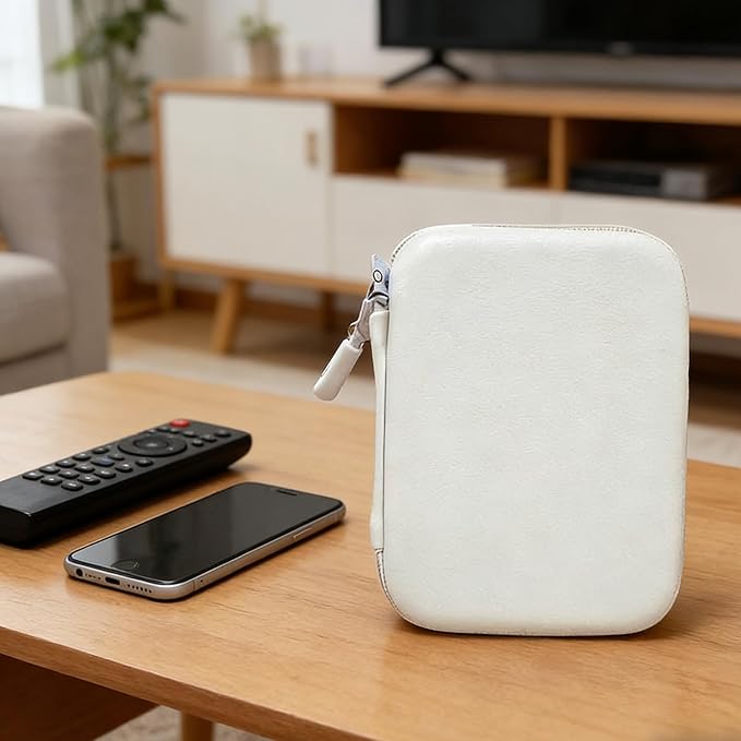 Charger Case,Mini Cable Organizer Cases,Pouch Case Bag,Small Charger Organizer,Waterproof Travel Storage Carrying Bag for USB Drives,Power Adapter,Earphones,Cords etc,Double-Layer,Gray