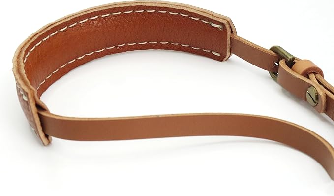 SNLxStudioz Handmade Genuine Leather Camera Strap - Quick Release Shoulder Neck Belt Compatible with Sony, Fujifilm, Canon, Nikon Mirrorless & DSLR - Vintage Retro Style, Handcrafted Soft & Secure Fit