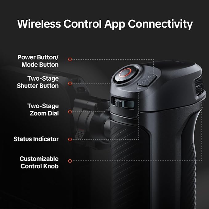 PGYTECH ProShot Phone Video Cage Kit for iPhone 17 Pro Max, Phone Rig with Wireless Bluetooth &Quick Release Dual Handle Grip, Aluminum Phone Cage with 67mm Filter Ring for Vlogging/Live Streaming