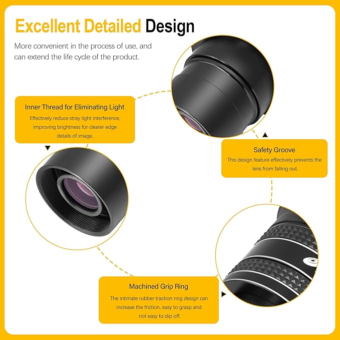 Astromania Telescope Eyepiece 9mm, Wide Angle 58 Degree Apparent Field Planetary Eyepiece for 1.25 inch Astronomy Telescope & Filter, Fully Multi-Coated Telescope Accessory for Planetary Observation