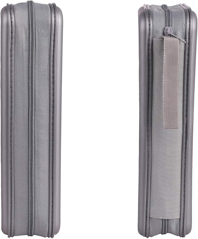 UENTIP CD Case Holder,Portable CD/DVD Case Holder CD Organizer Wallet Protective DVD Storage Wallet for Car Home Travel (96, grey)