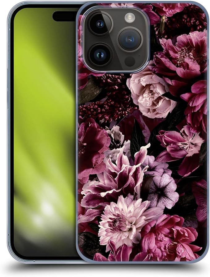 Head Case Designs Officially Licensed LebensArt Opulence Birds and Floral Hard Back Case Compatible with Apple iPhone 15 Pro Max