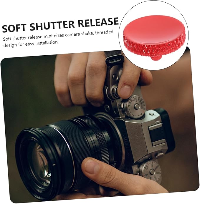 DOITOOL Sets Soft Metal Shutter Release Button Improve Camera Grip Precision Stability Pcs