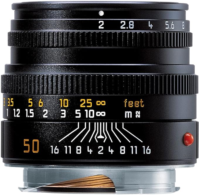 Leica Summicron-M 50mm f/2 Lens (11826) + 64GB Memory Card + Backpack + Full Size Monopod + Cleaning Set + Cap Keeper + Hand Strap