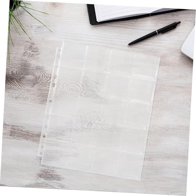 Storage Bag for 30 Negative Sleeves Binder Sheets for Flat Film Easy Organization