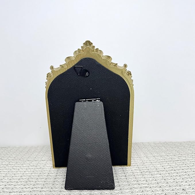 Vintage Styles Jewelry Display Stand Photo Frame Earring Necklace Holder Flannel Lining Resin Structure Home Shop Decors
