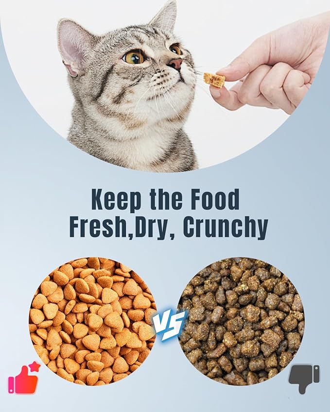 16pcs Pet Food Desiccant Bag Compatible with Honeyguaridan Automatic Cat Feeder, Desiccant Packs Replacement with Color Indicating for Automatic Pet Feeder, Keep Cat Dog Food Dry and Fresh