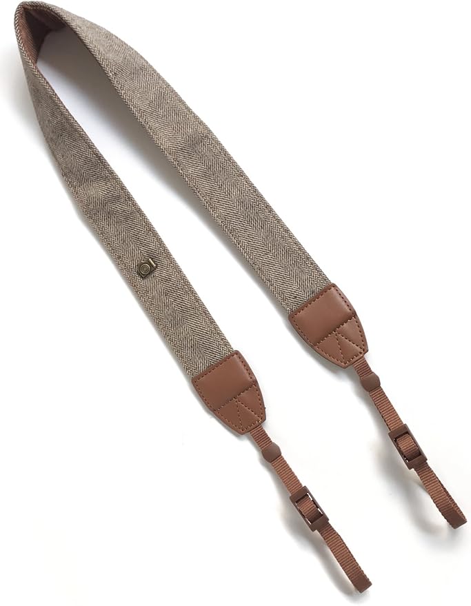 Alled Camera Strap Neck, Adjustable Vintage Soft Camera Straps Shoulder Belt for Women/Men,Camera Strap for Nikon/Canon/Sony/Olympus/Samsung/Pentax ETC DSLR/SLR