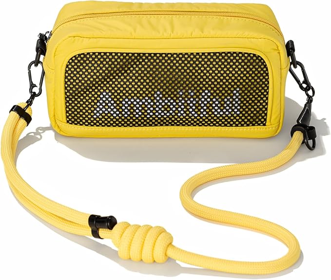 AMBITFUL Neo One N1 Action Camera Bag, Waterproof Crossbody Shoulder Pouch Compatible with DJI Osmo Pocket 3, Xtra Muse, Insta360 Ace Pro 2, GoPro 13, DIY Strap Design,Yellow