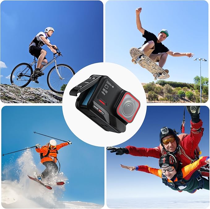 VRIG Side Door Cover for Insta 360 Ace Pro2, Replacement Magnetic Battery Cover for Insta 360 Ace Pro2 Camera,Vertical Shooting Quick Release Adapter Accessory